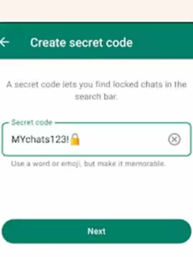 WhatsApp Introduces Secret Code to Lock Chats